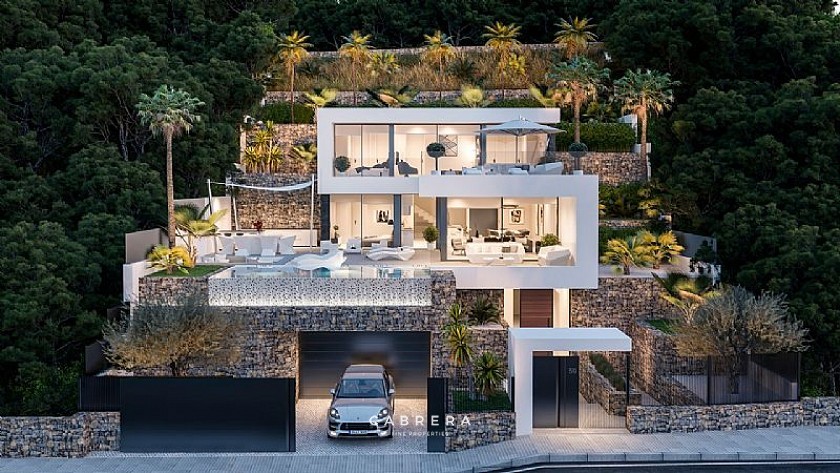 LUXE MODERNE VILLA PROJECT - CALPE - COSTA BLANCA - SPANJE - Cabrera Fine Properties - Costa Blanca 