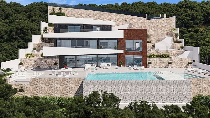 LUXE MODERNE VILLAPROJECT - BENISSA - COSTA BLANCA - SPANJE - Cabrera Fine Properties - Costa Blanca 