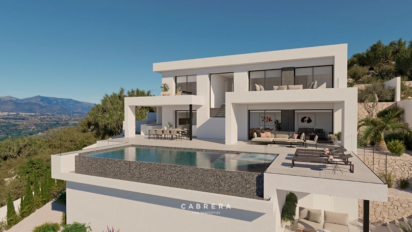 NIEUWBOUW MODERNE VILLA - BENITACHELL - COSTA BLANCA - SPANJE - Cabrera Fine Properties - Costa Blanca 