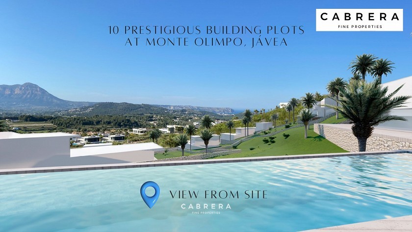 PROJECTS AND BUILDING PLOTS - LUXURY MODERN STYLE VILLA - JAVEA - SEA VIEWS - COSTA BLANCA - SPAIN - Cabrera Fine Properties - Costa Blanca 