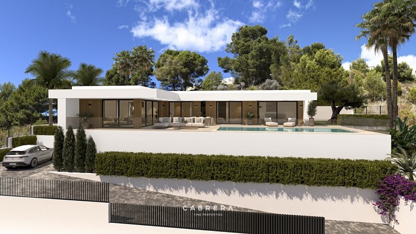 LYX MODERN VILLA PROJEKT - CALPE - COSTA BLANCA - SPANIEN - Cabrera Fine Properties - Costa Blanca 