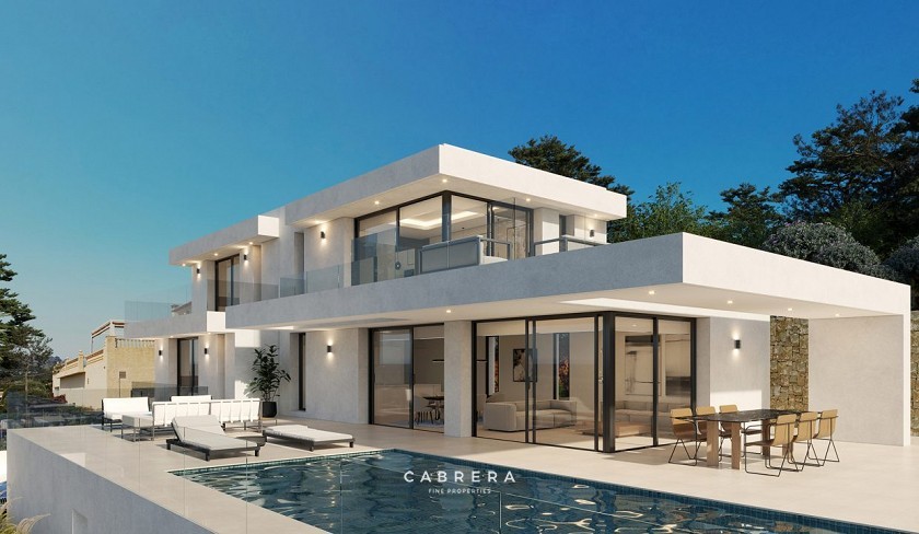 PROYECTO NUEVO - VILLA MODERNA DE LUJO - CALPE - COSTA BLANCA - ESPAÑA - Cabrera Fine Properties - Costa Blanca 