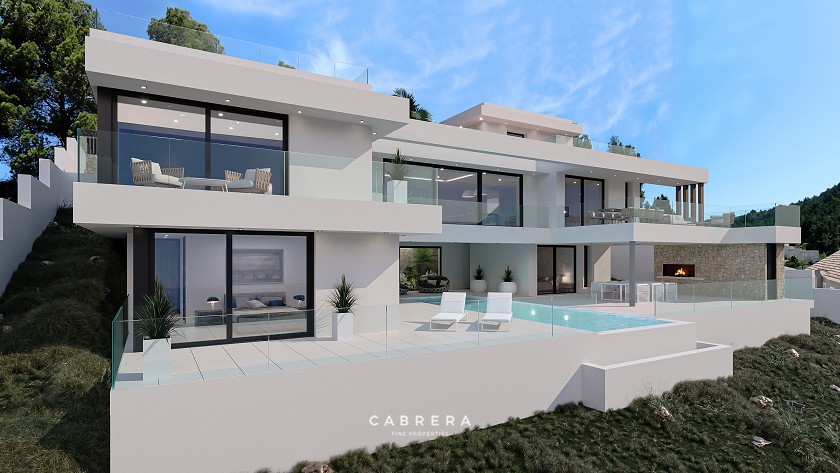 PROYECTO VILLA MODERNA DE LUJO - CALPE - COSTA BLANCA - ESPAÑA - Cabrera Fine Properties - Costa Blanca 